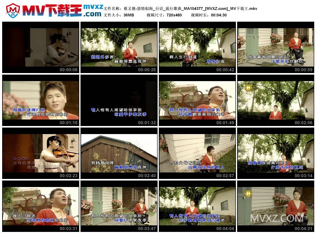 蔡义德-恩情似海_台语_流行歌曲_MA104377